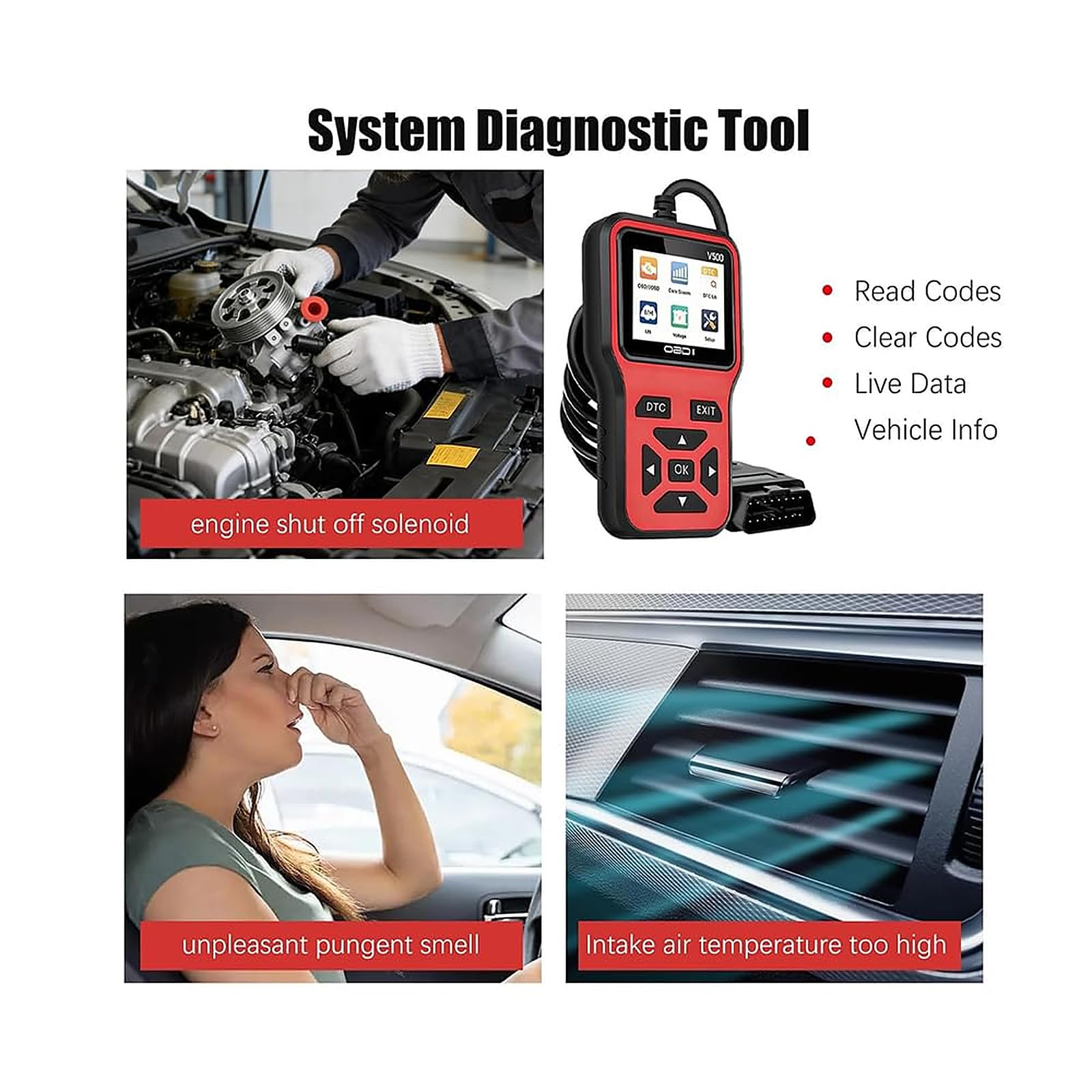 Walizka diagnostyczna OBDII do Seat Leon 2001-2026