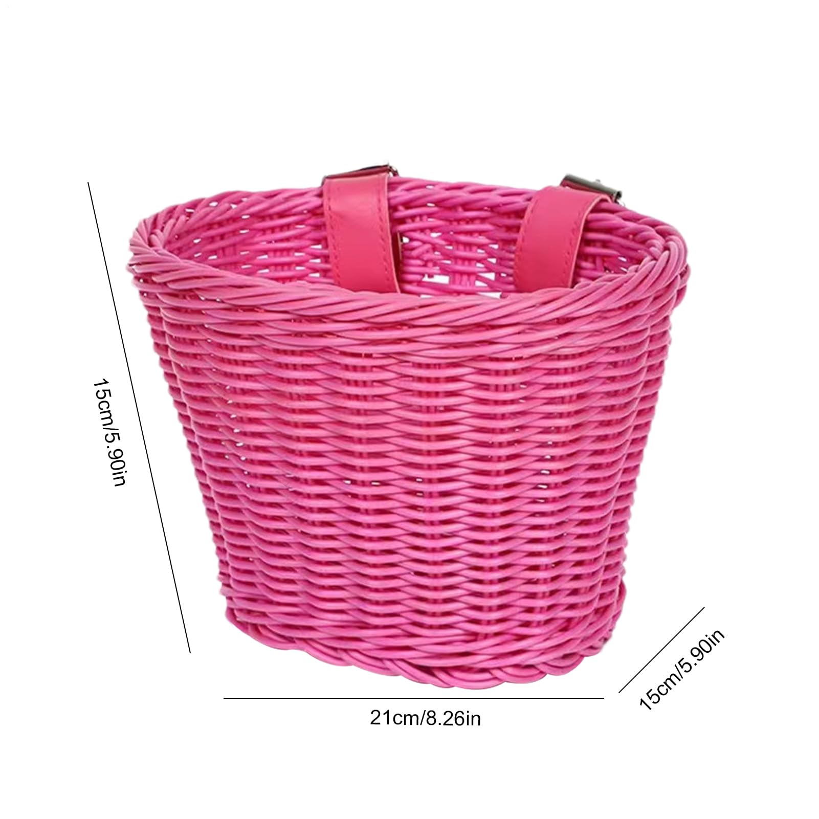 美品 三島市直接可】ピンク色 前面バスケット付き 美品 三島市直接可
