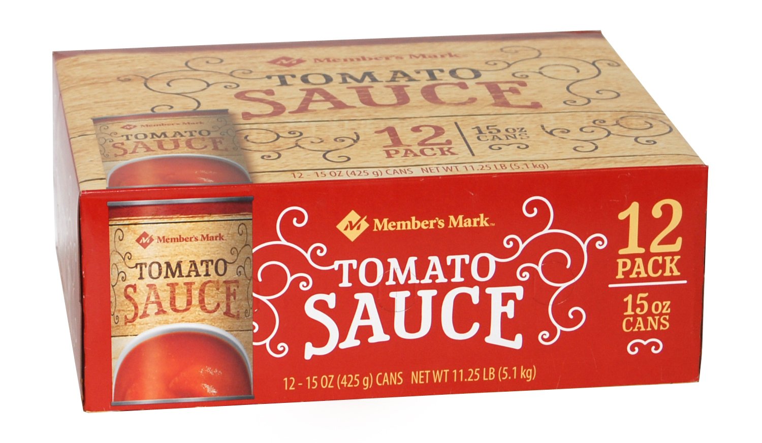 Member's Mark Tomato Sauce 12 - 15 Ounce Cans