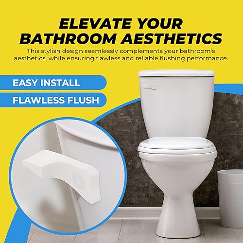 Miniatura 9 de Palanca de repuestos para palanca de tanque de inodoro estándar americano