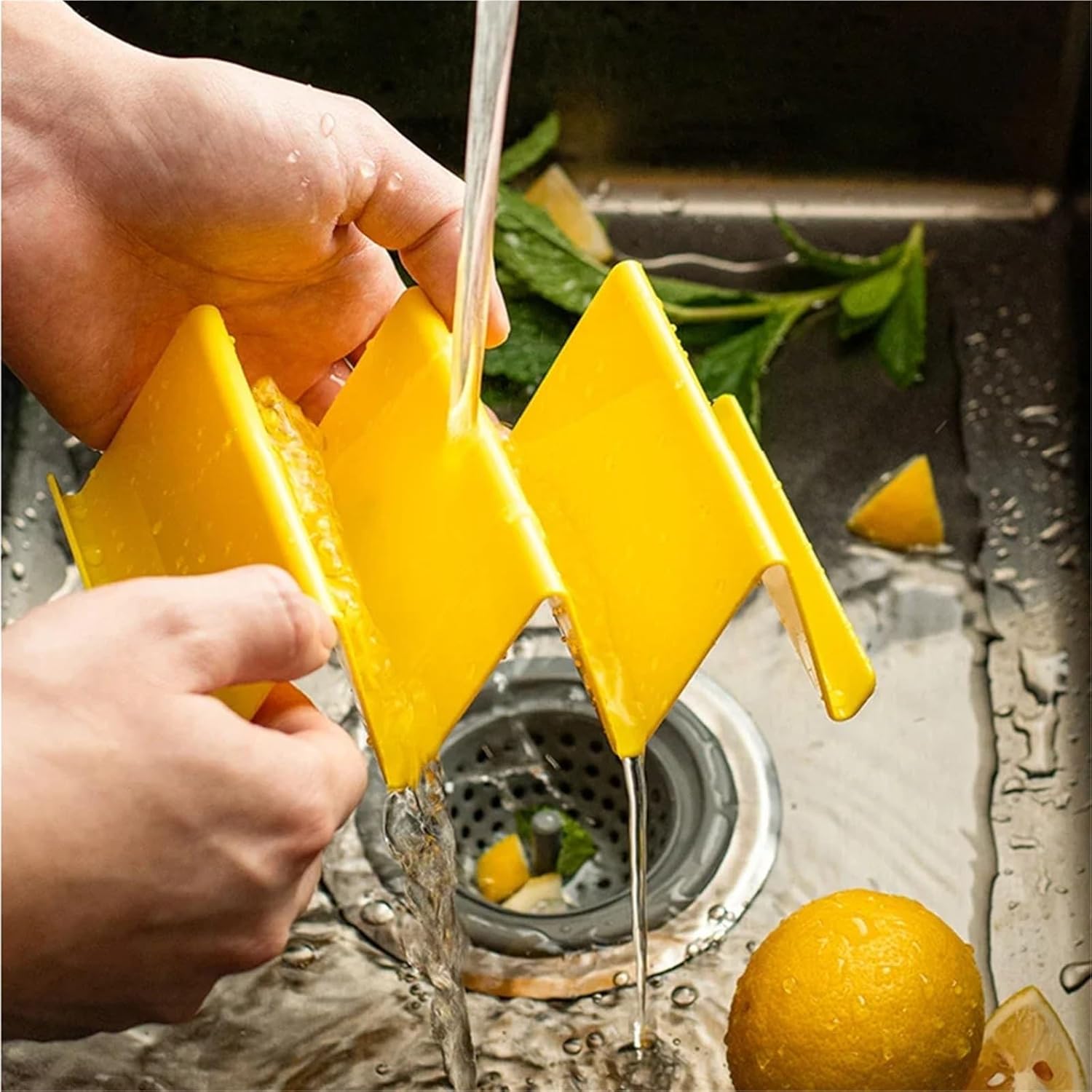 Taco Holder 12Pcs Taco Holder Pizza Roll Shelf Burrito Potato Chips Rack Shells Colorful Tableware Pancake Stand For Baking and Grill(Orange)