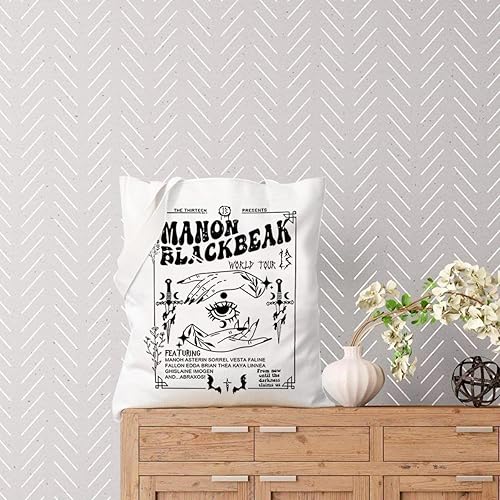 Miniatura 3 de Regalo temático del trono de Now Until The Darkness Claims Us - Bolsa de mano, regalo para lectores de cristal de ficción, Beige