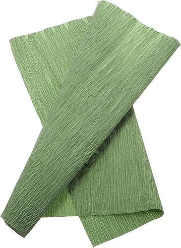 SEWACC 1 rollo de papel crepé de color para arte floral decoración de boda papel de arte arrugado y proyectos creativos