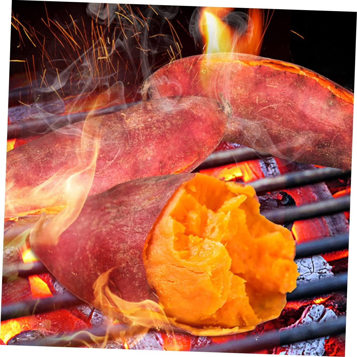 Unomor Multi Function Covered Roasting Pan Baking Dish with Double Handles for Easy Handling for Roasting Sweet Potatoes Corn and More