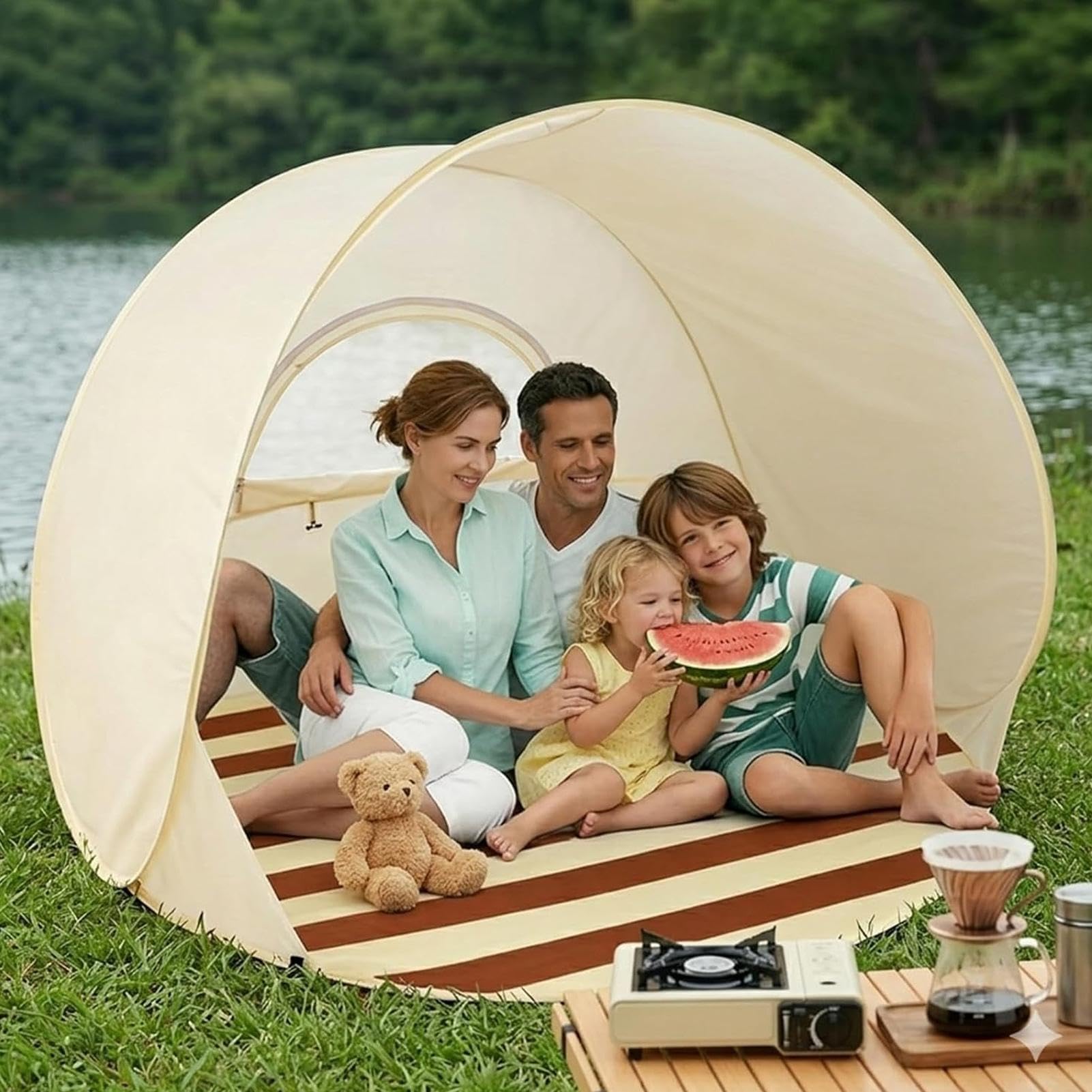 Tente de Camping Protection UV et imperméable