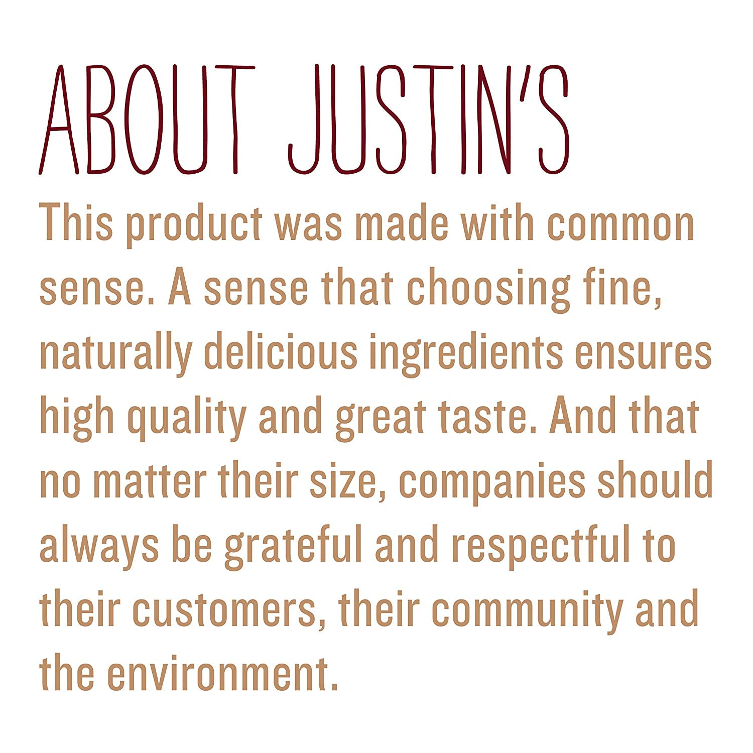 Justin's Classic Almond Butter, Only Two Ingredients, No Stir, Gluten-free, Non-GMO, Keto-friendly, Responsibly Sourced, 16 Ounce Jar, (Pack of 2)