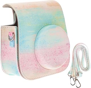 UKCOCO Malas Caso Bolsas Organizadoras De Viagem Mini Mini Sling Bolsa Mini Bolsa De Ombro Da Câmera Bolsa Da Câmera Com Alça Ajustável Bolsa Para Câmera Instantânea Bolsa Da Câmera De