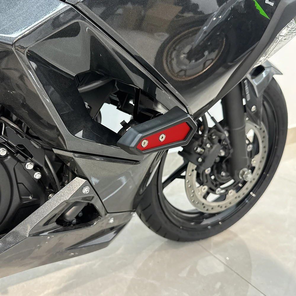Protezione Anticaduta Protezione Telaio Per Moto, Protezione Motore, Protezione Antiurto, Protezione Anticaduta Per Per Ninja 500 Per Z500 SE 2024 2025 2026(Verde)