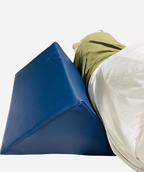 MEDSEY Triangle Position Cushion Prism Pillow Patient Positioning Pillow 50 X 40 X 30 Cm Height 25cm