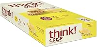 Vista 20 de think! Barras de proteínas, aperitivos altos en proteínas, sin gluten, barra energética sin azúcar con aislado de proteína de suero de leche