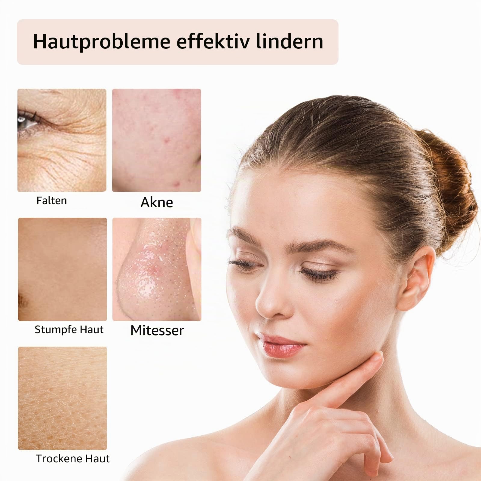Gesichtsdampfer mit verlängertem Arm gesichtssauna richtig Dampf, für Gesicht Spa, Nebenhöhlen, feuchtigkeitsspendend, Heimsalon, Gesichtsdampfer Handtuch