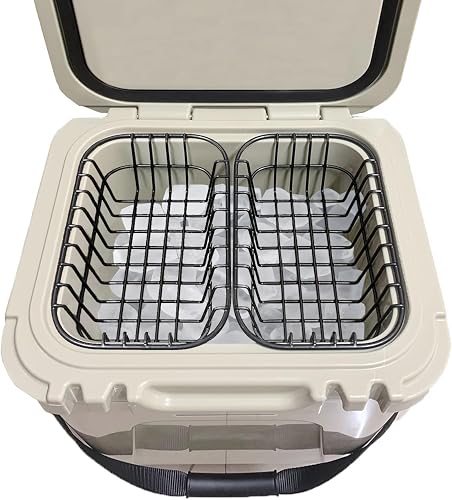Paquete de 2 cestas refrigeradoras compatibles con YETI Roadie 24, almacenamient