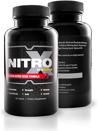 Nitric Oxide Pre Workout Supplement With L Arginine 1000mg Capsules Pre Work Out Nitric Oxide Boosters For Increased Blood Flow And Energy Amazon Co Uk Health Personal Care