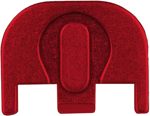 Miniatura 5 de NDZ Performance Placa de Cubierta Trasera de Deslizante para Glock 17 19 19X 20 21 22 23 26 27 34 45 y 47 49 Gen 5 9MM .40 S&W, Aluminio Gravado con