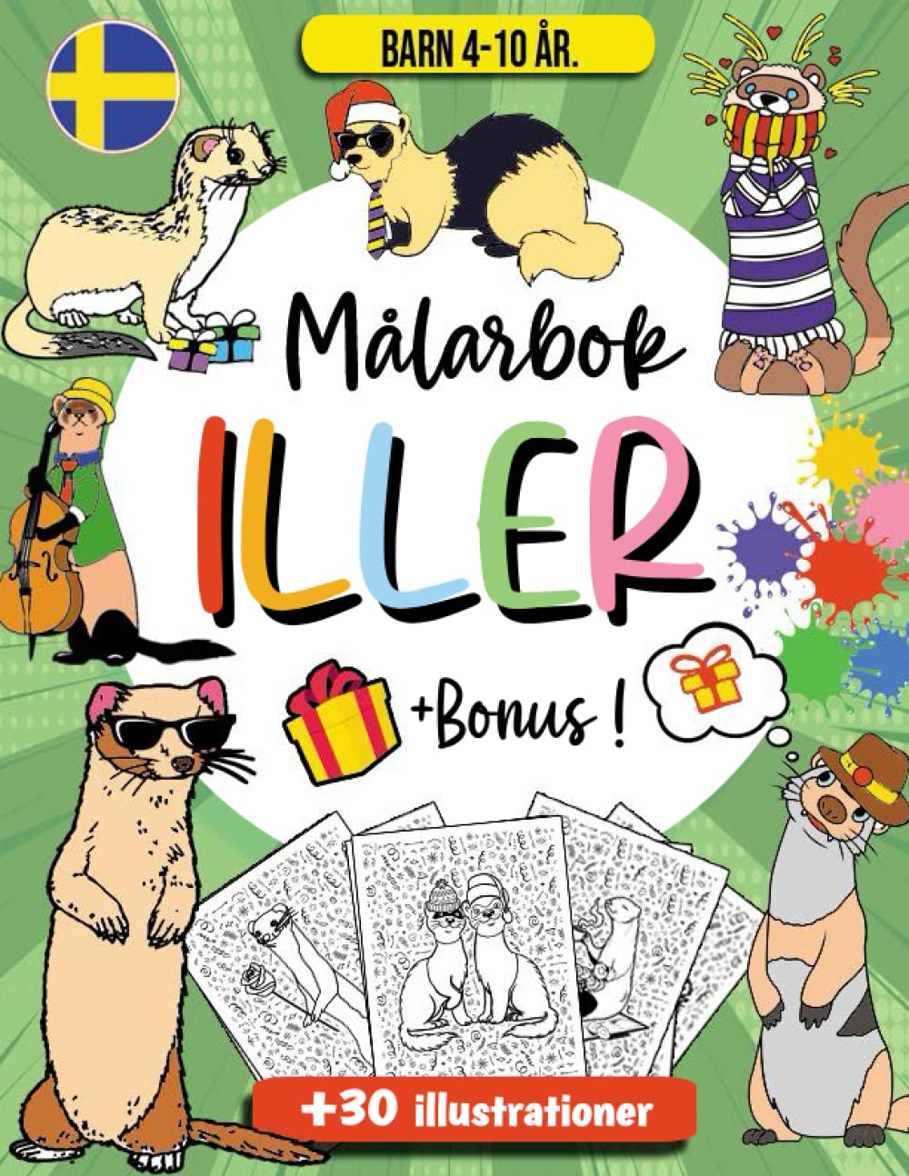 Buy Iller Målarbok för barn: Iller Aktiviteter för barn att skriva ut