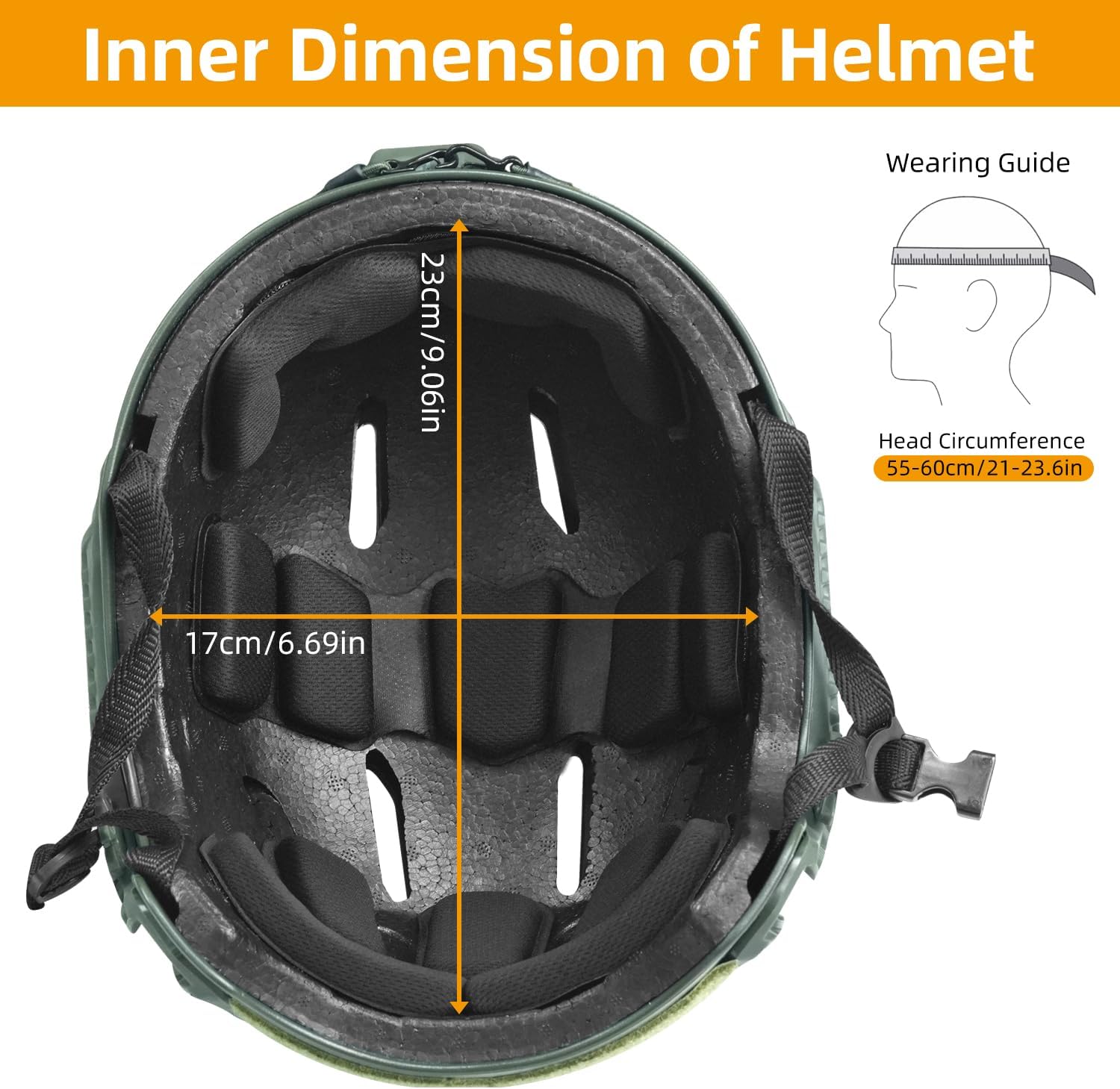 Airsoft Helmet, PJ Type Tactical Paintball Fast Military Helmet with Front NVG Mount and Side Rail Breathable Vent Holes for Cosplay Outdoor Activities