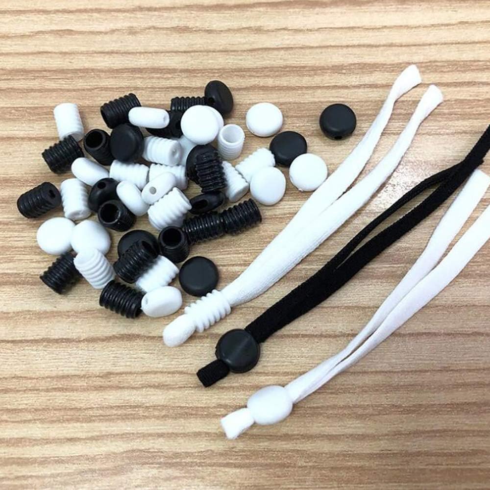 Flаѕh Sаlе IUAQDP Sewing Elastic Band Cord with Adjustable Buckle Stretchy Earloop Lanyard Earmuff Rope DIY Mask Making Supplies,120 Pcs Crаzу Clеаrаnсе IUAQDP Sewing Elastic Band Cord with Adjustable Buckle Stretchy Earloop Lanyard Earmuff Rope DIY Mask Making Supplies,120 Pcs
