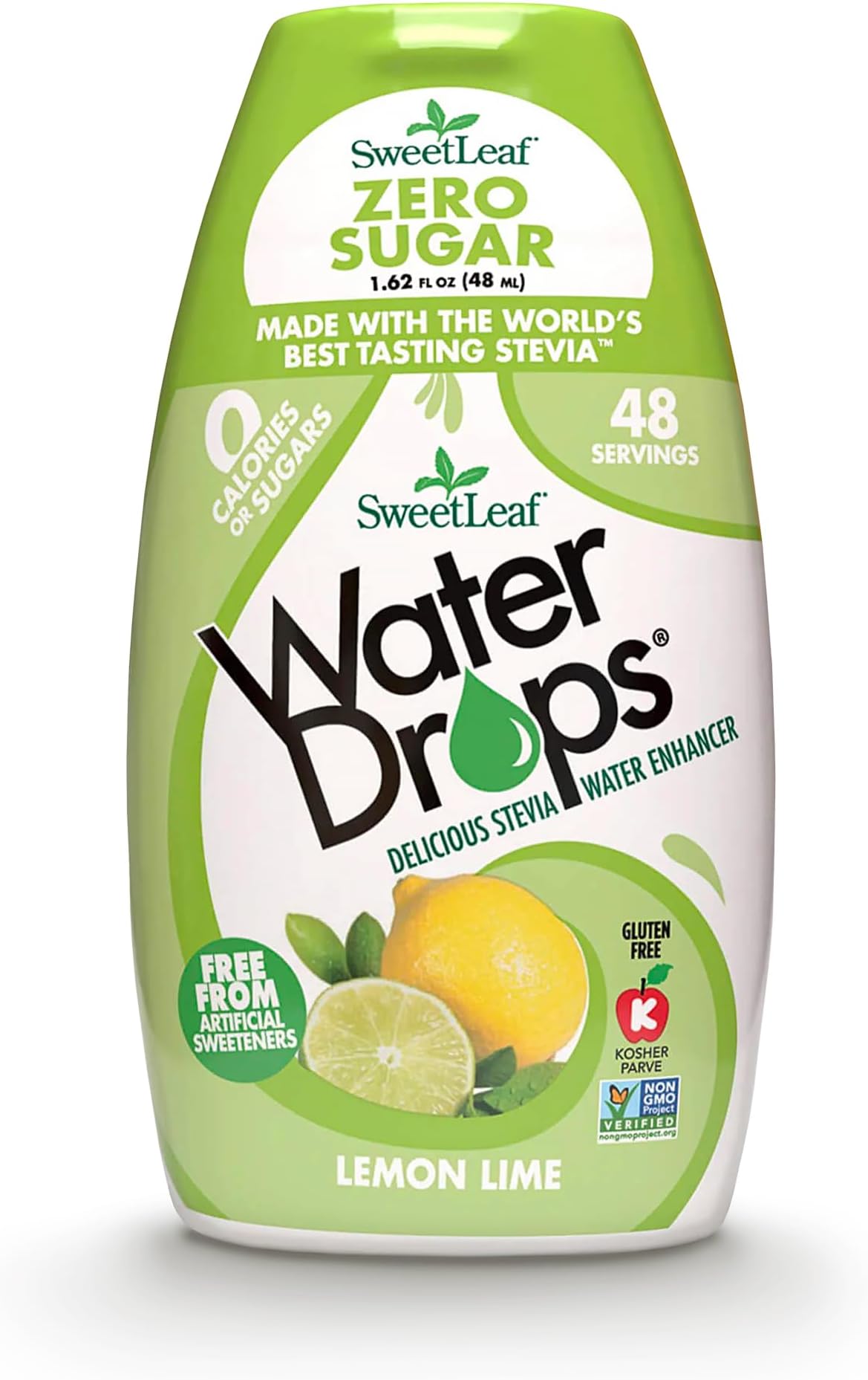 SweetLeaf WaterDrops, Lemon Lime, 1.62 Ounce