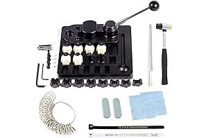 Goyappin Ring Bender Tool for Spoon Rings, the Ultimate Spoon Ring Making Kit