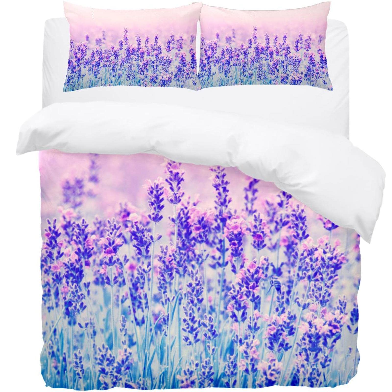 Housse de couette anti-plis et parure de lit ultra douce pour retrouver un sommeil réparateur