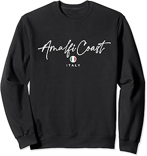 Amalfi Coast Italy Flag Sweatshirt
