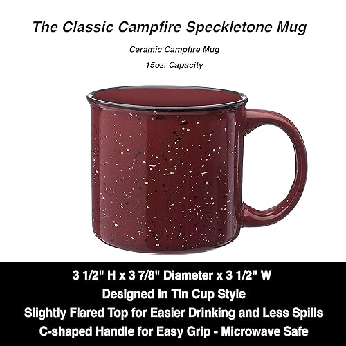 Miniatura 9 de Black Lantern Coffee Mugs - Large Tea Mug and Coffee Cup for Nature Lovers Cereamic Mug with Forest and Clouds Print - 15oz. Mug for Hot Chocolate