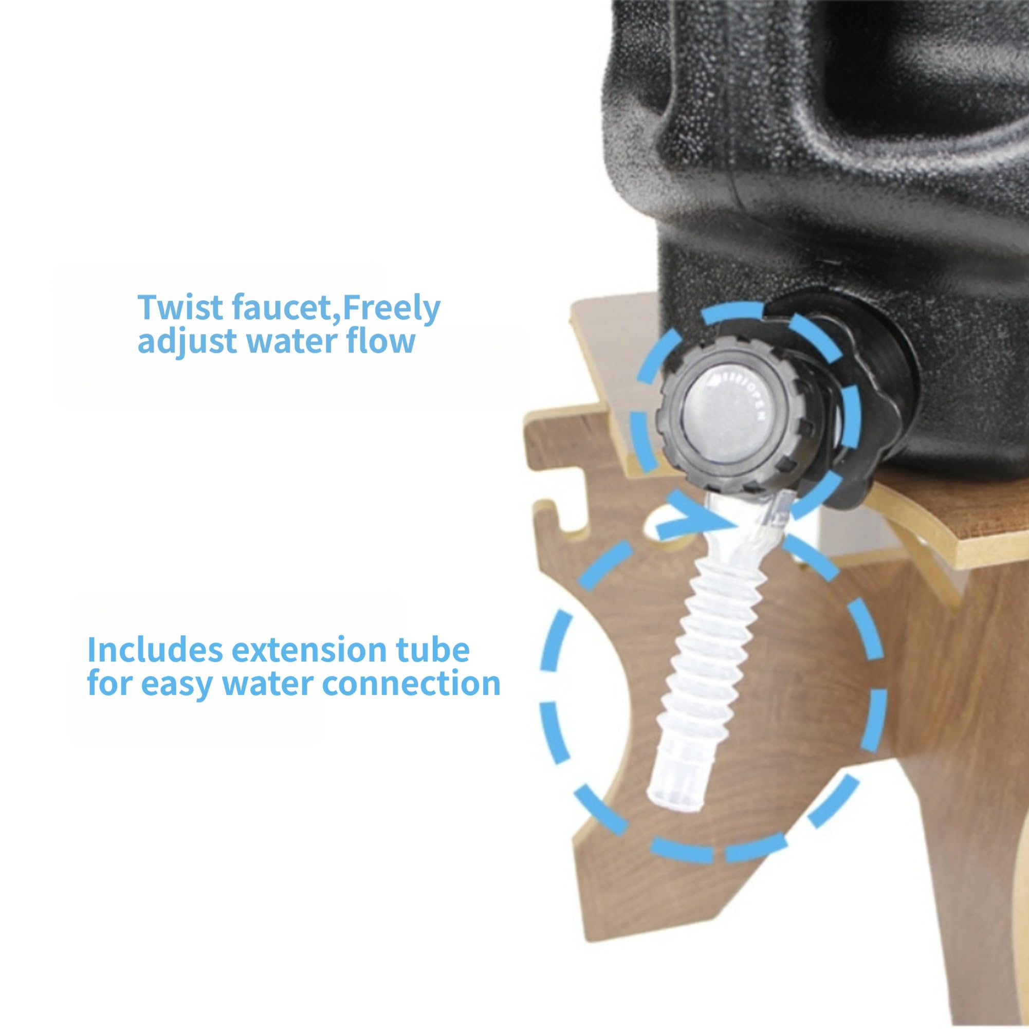 Trinkwasserkanister 10l Camping Wasserkanister Faltbar Hdpe O