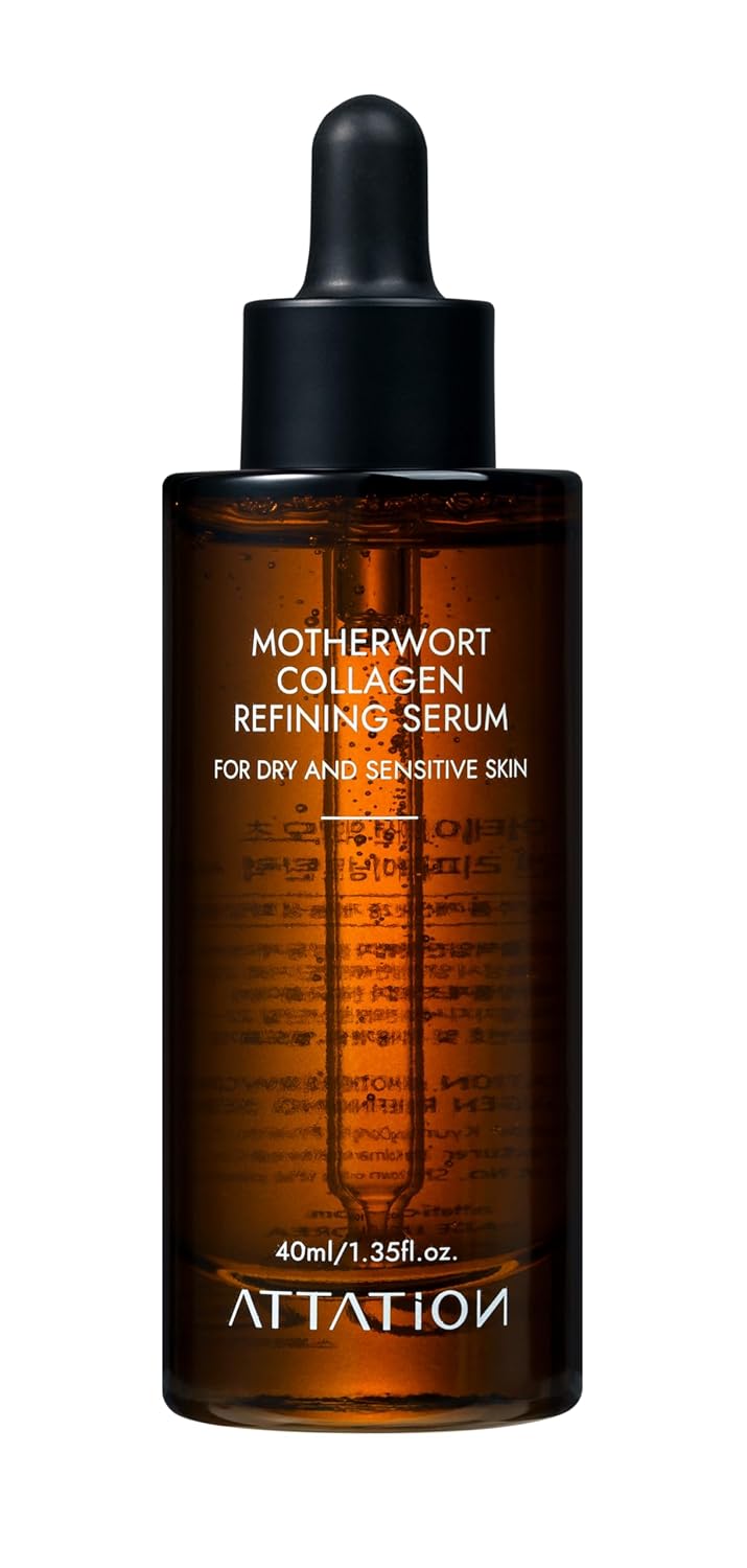 Motherwort Collagen Refining Serum Daily Routine For Glow and Glass Skin, Vegan Korean Skin Care for Dry and Sensitive skin 40ml / 1.35 fl. oz. - Image 6