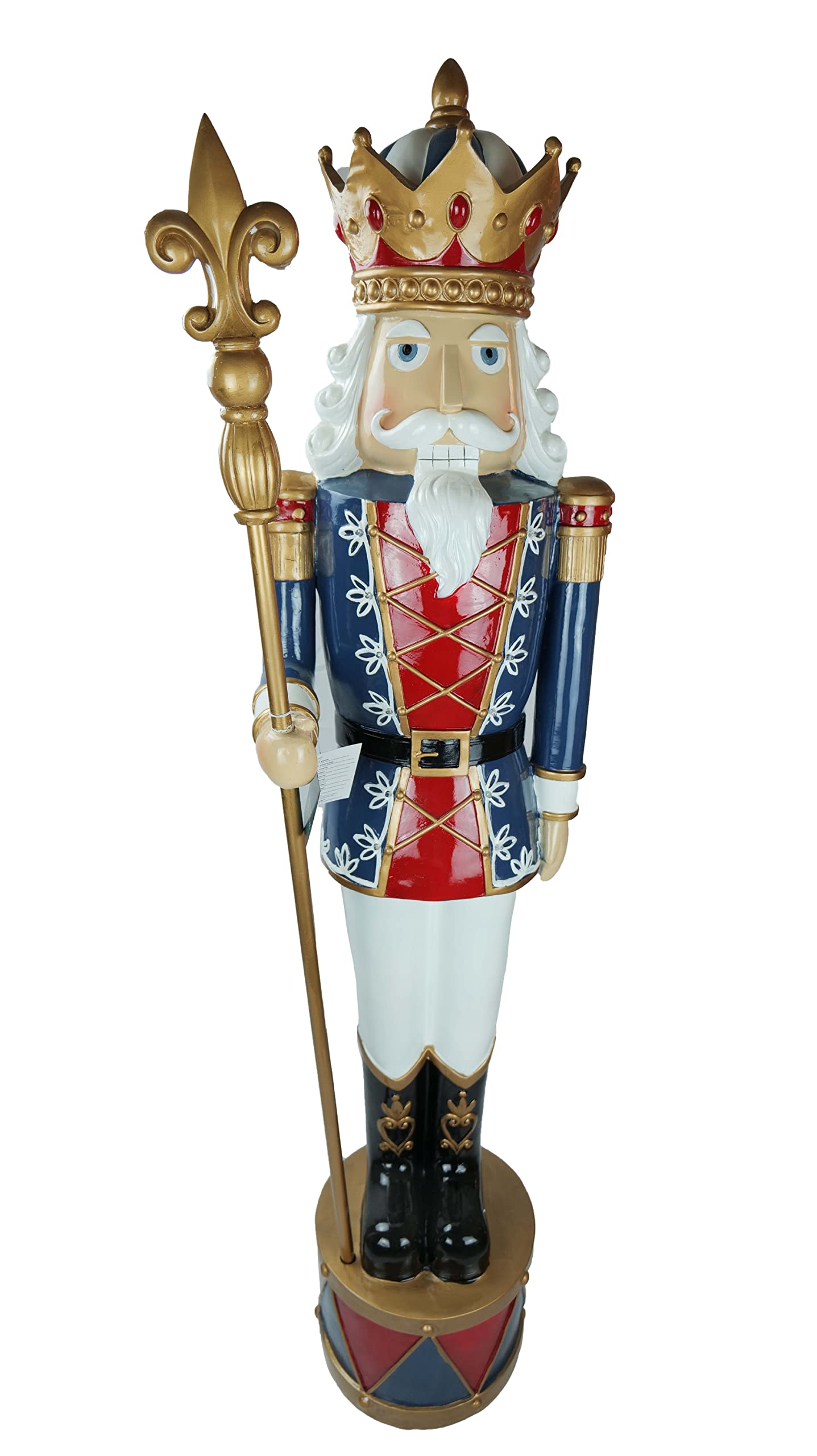 TIMSTOR Grand Casse-Noisette Soldat 89cm En Résine - Déco De Noël Multicolore