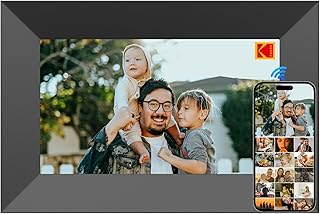KODAK Digital Picture Frame, 32G 7 Inch WiFi Digital Photo Frame 1024x600 HD IPS Touch Screen, Auto-Rotate, Share Photos and Videos for Anywhere Anytime, Gifts for Friends and Family