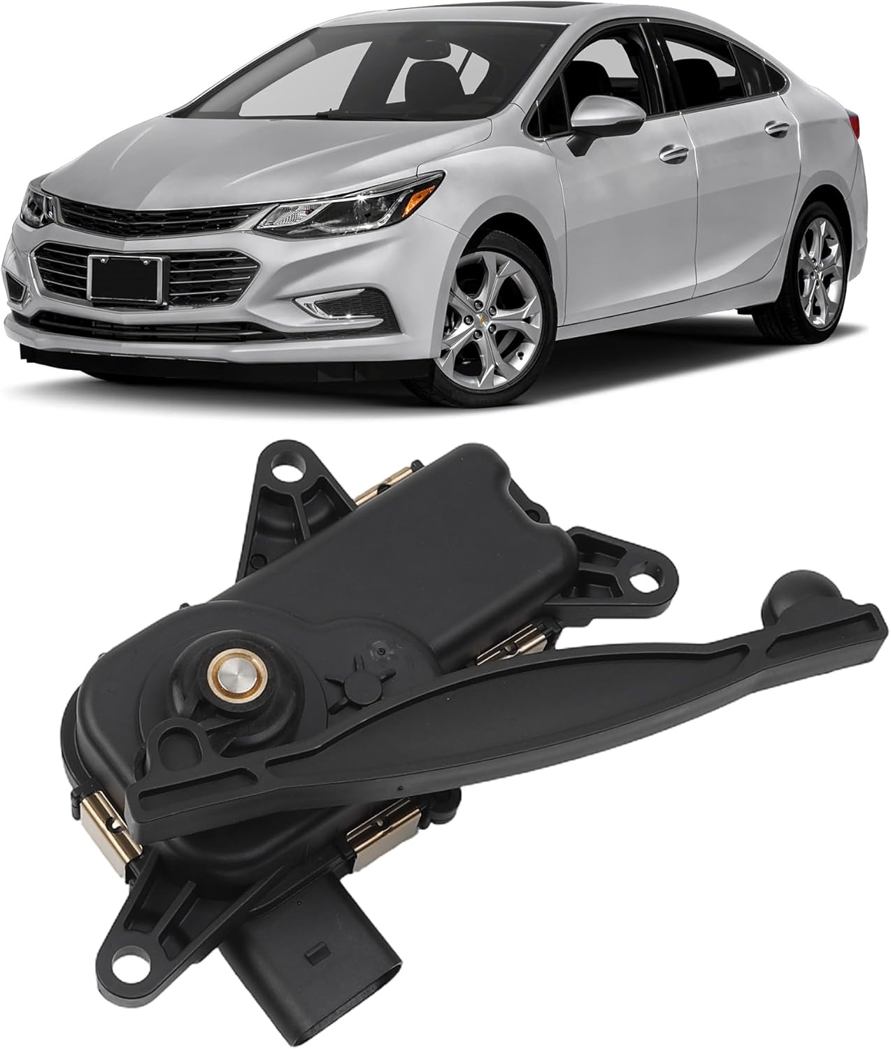 Dasbecan 911-929 Intake Manifold Runner Control Valve Motor and Arm Compatible with Chevrolet Cruze 2011-2015, Cruze Limited 2016, Sonic 2012-2018, Replaces# 55570283, 1038815S01