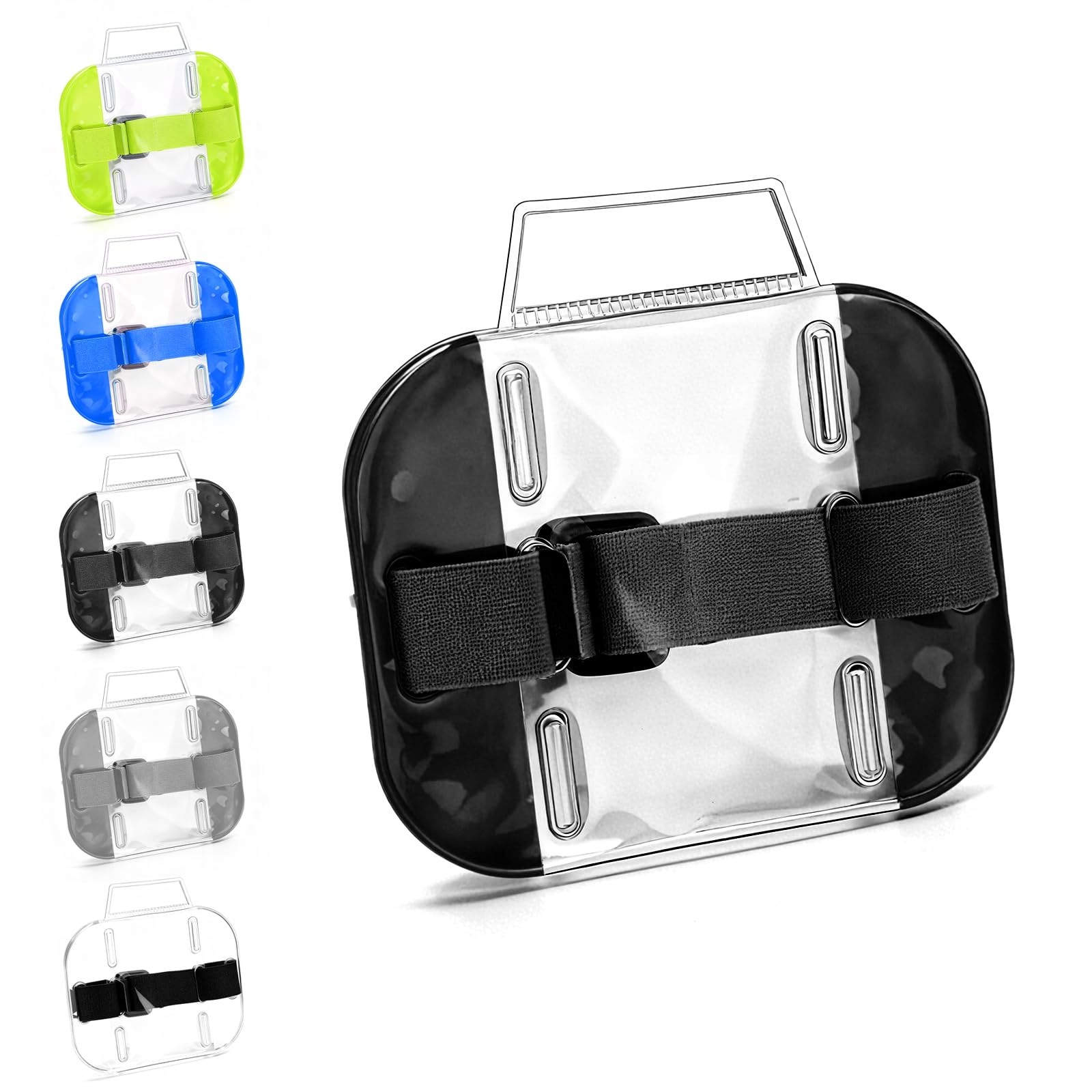 Amazon.co.jp: [Ruleheai] リフト券ホルダー 腕用 アームバッジ