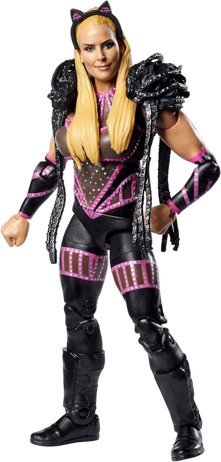 WWE Natalya Elite Series #74 Deluxe Action Figure with Realistic Facial Detailing, Iconic Ring Gear & Accessories