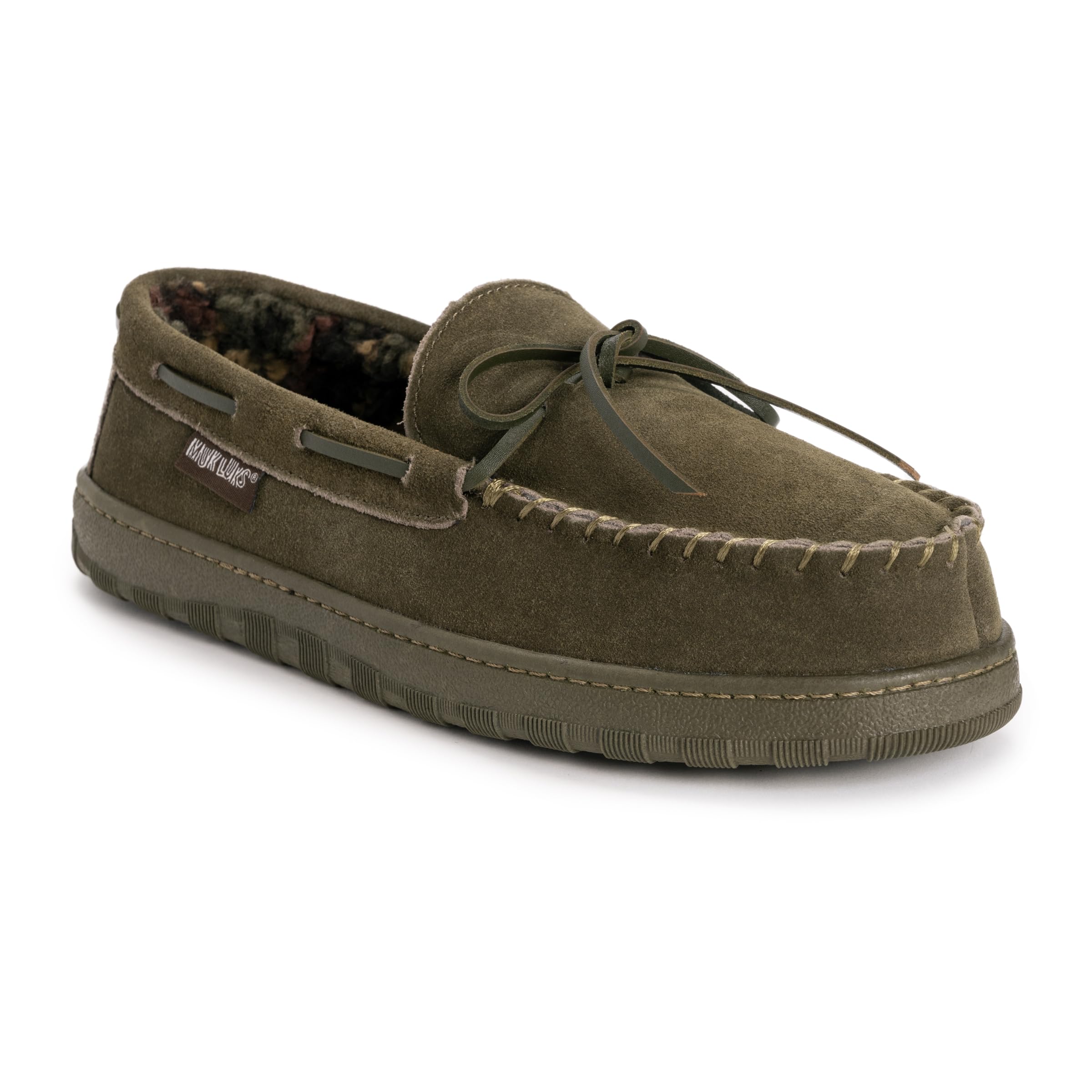 MUK LUKS Men's Paul Slipper, Multi Colors