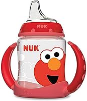 Vista 12 de NUK Vaso para aprendices, 5 onzas, paquete de 2, nubes y estrellas, sin BPA, a prueba de derrames