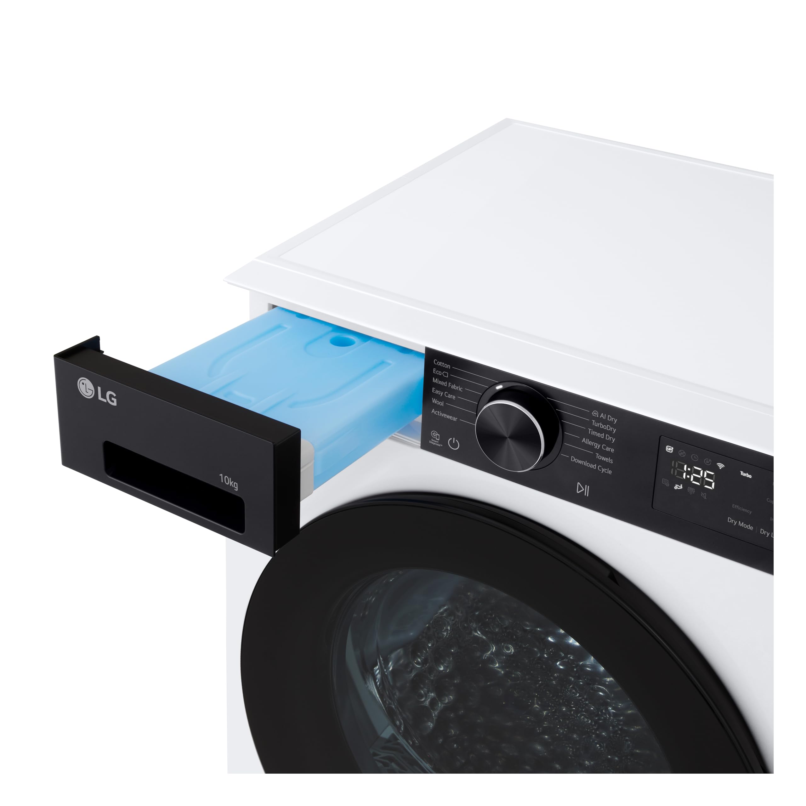 LG RNX5010TKB AI Dry Asciugatrice 10 kg Intelligente a Pompa di Calore