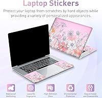 Vista 45 de Adhesivo para laptop de 12.1-15.6 pulgadas, calcomanía reutilizable universal de vinilo para laptop, protector de arte impermeable en color panal