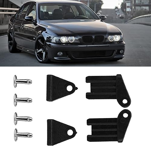 Miniatura 2 de Fydun - Piezas de reparación de parasol trasero de metal, kit de reparación de parasol para 5 7 Series 525i 528i 530i 540i E39 E46