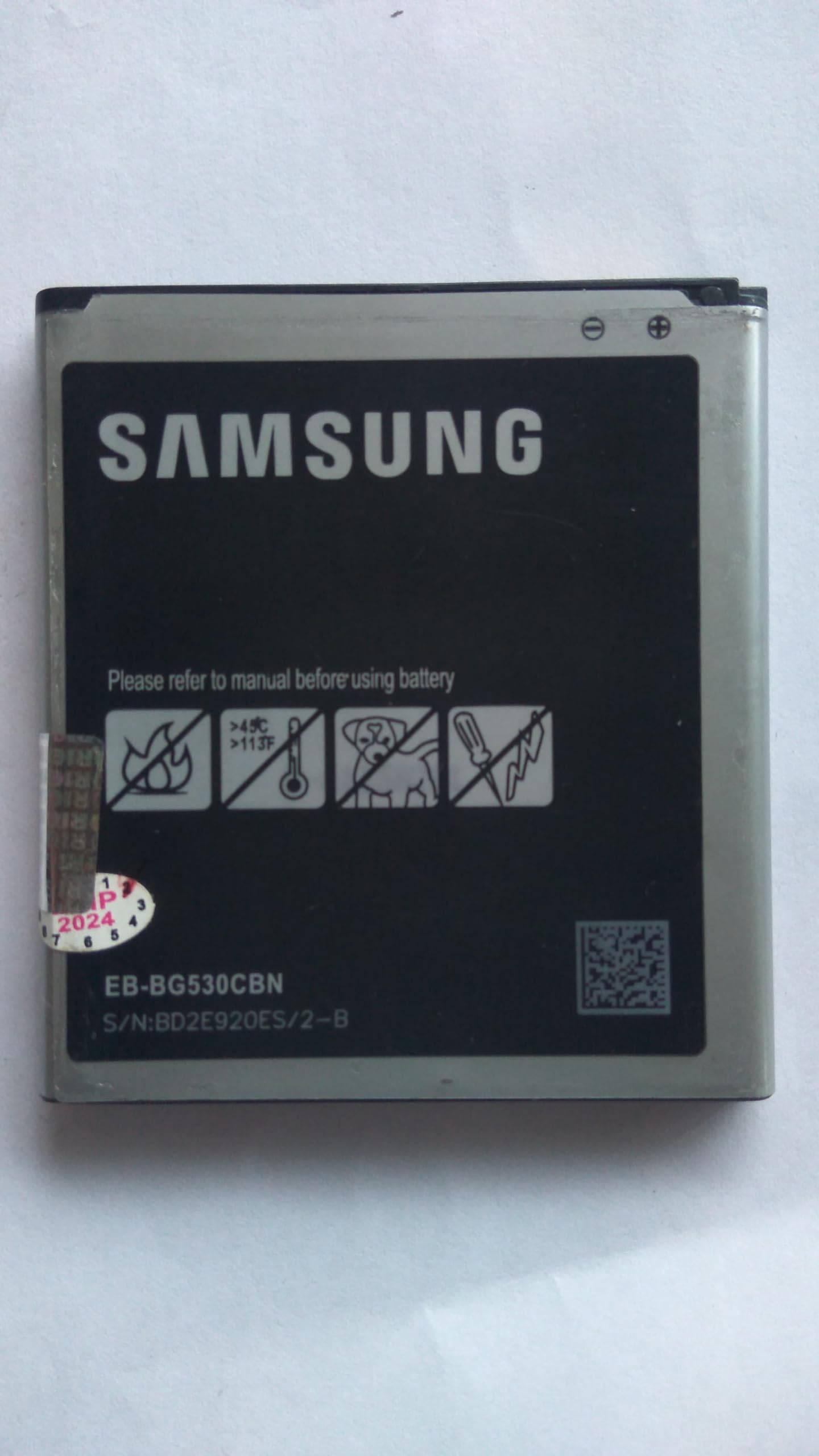 Golden Power Compatible Device for Samsung EB-BG530CBN 2600mAh 3.8V Galaxy Grand Prime / J5 / J210F/ J2 2016/ J2 Pro (2016)/ J2 Prime/Galaxy On5 Battery (Pack of 1) (B0D66PMNL6) Amazon Price History, Amazon Price Tracker