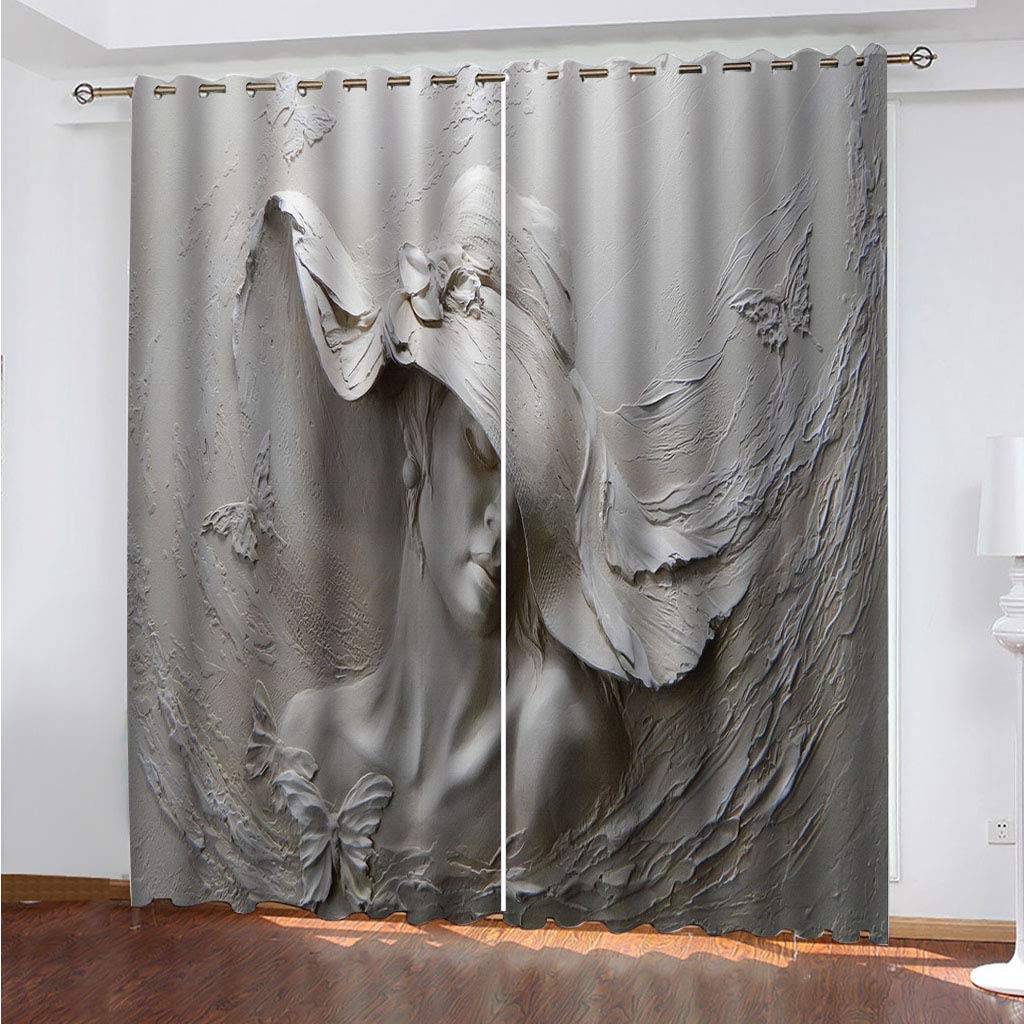 Rideaux isolants thermiques anti-chaleur et froid pour chambre
