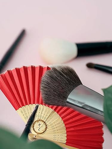 Miniatura 6 de DFDG Abanico de seda para boda, abanico de compromiso a granel, recuerdos de fiesta personalizados para fanáticos de seda, abanicos grabados,