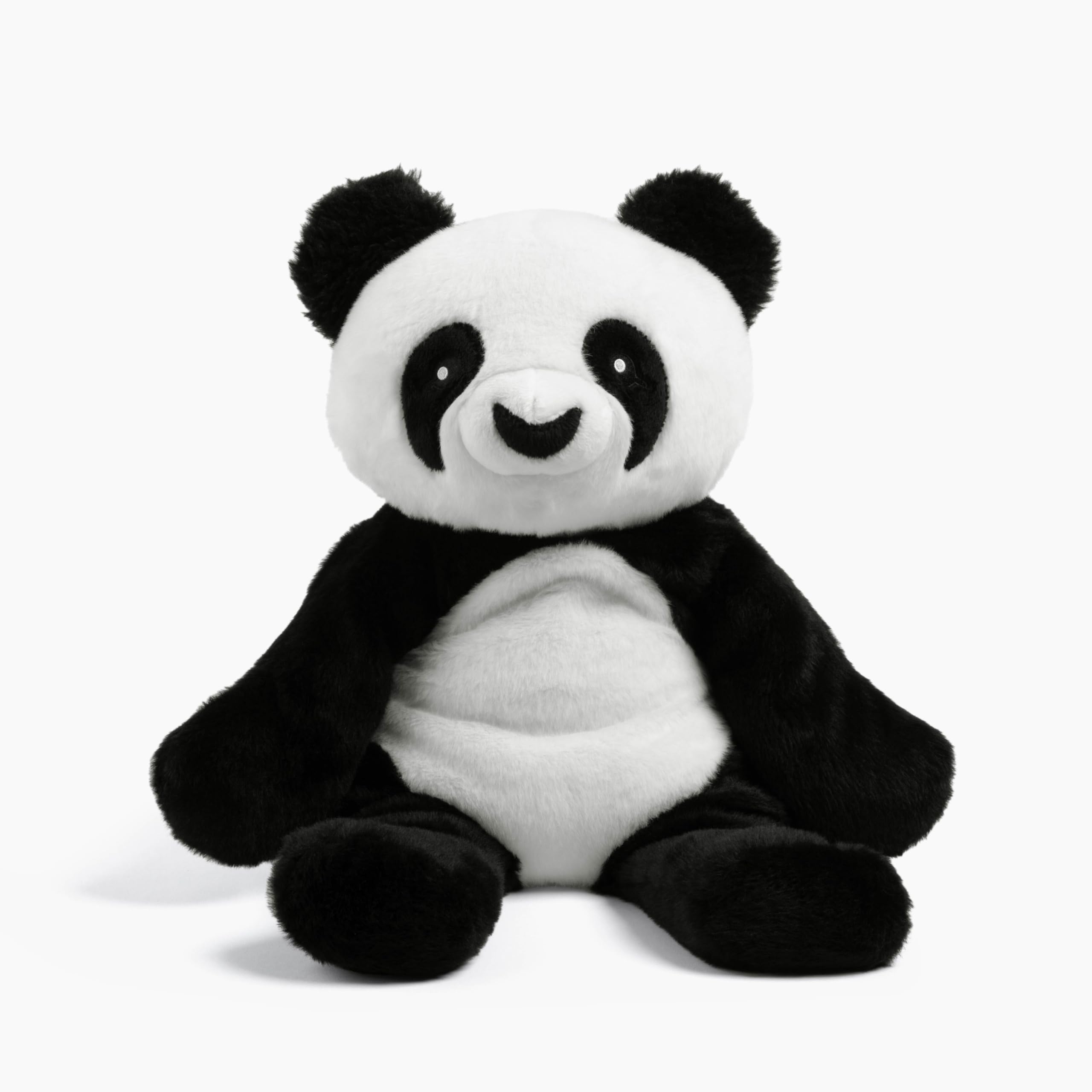 HUGIMALS Bowie The Panda 20 Inch 4.5 lb Heavy Cute Sensory Weighted Comfort Plush | Large Unscented Washable Self Care Calming Stuffed Animal for Kids