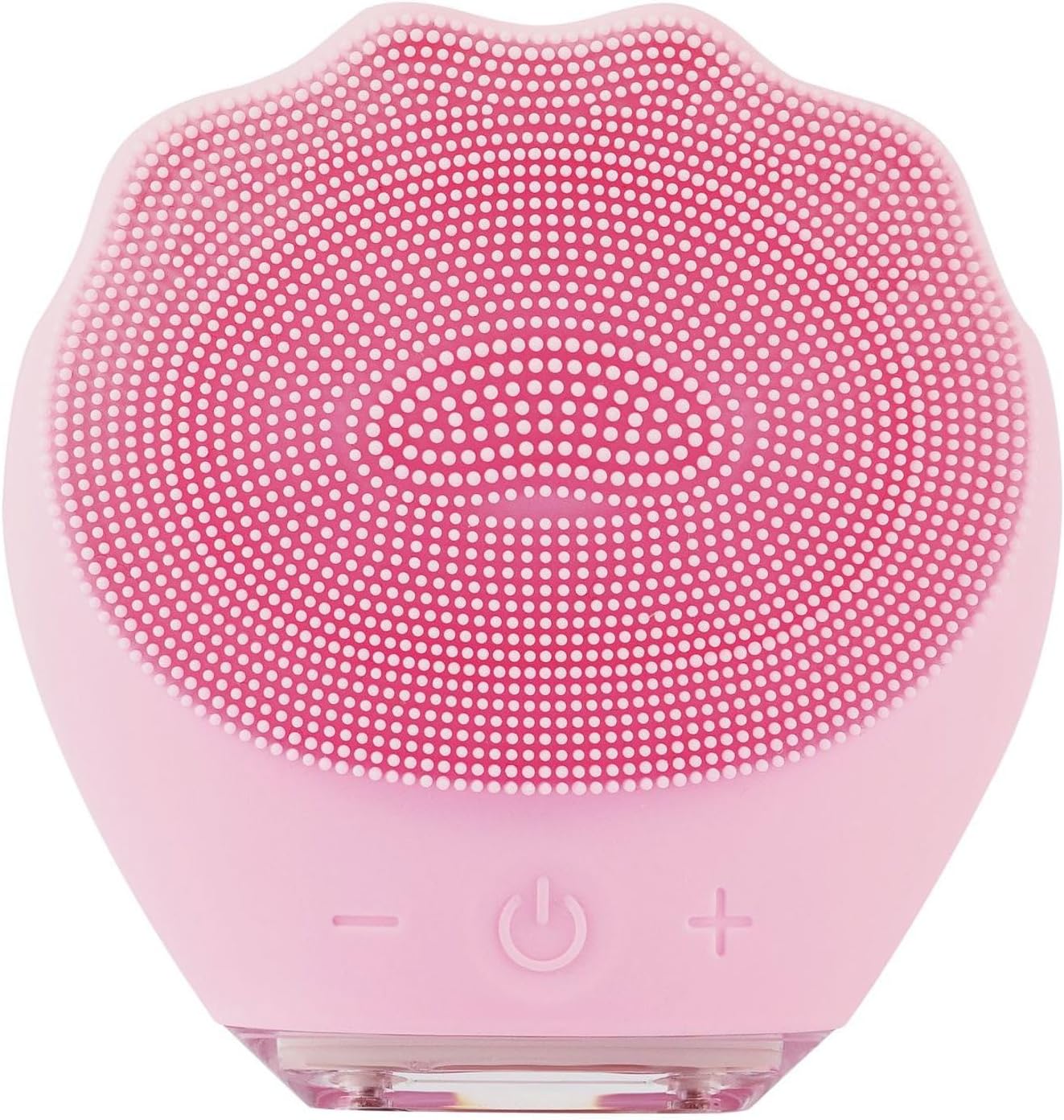 Vibe Sonic Facial Cleanser, Ultrasonic Silicone, Pink, 5 Speed Settings, Water-Resistant Design, All Skin Types | RUBY VIBE CO