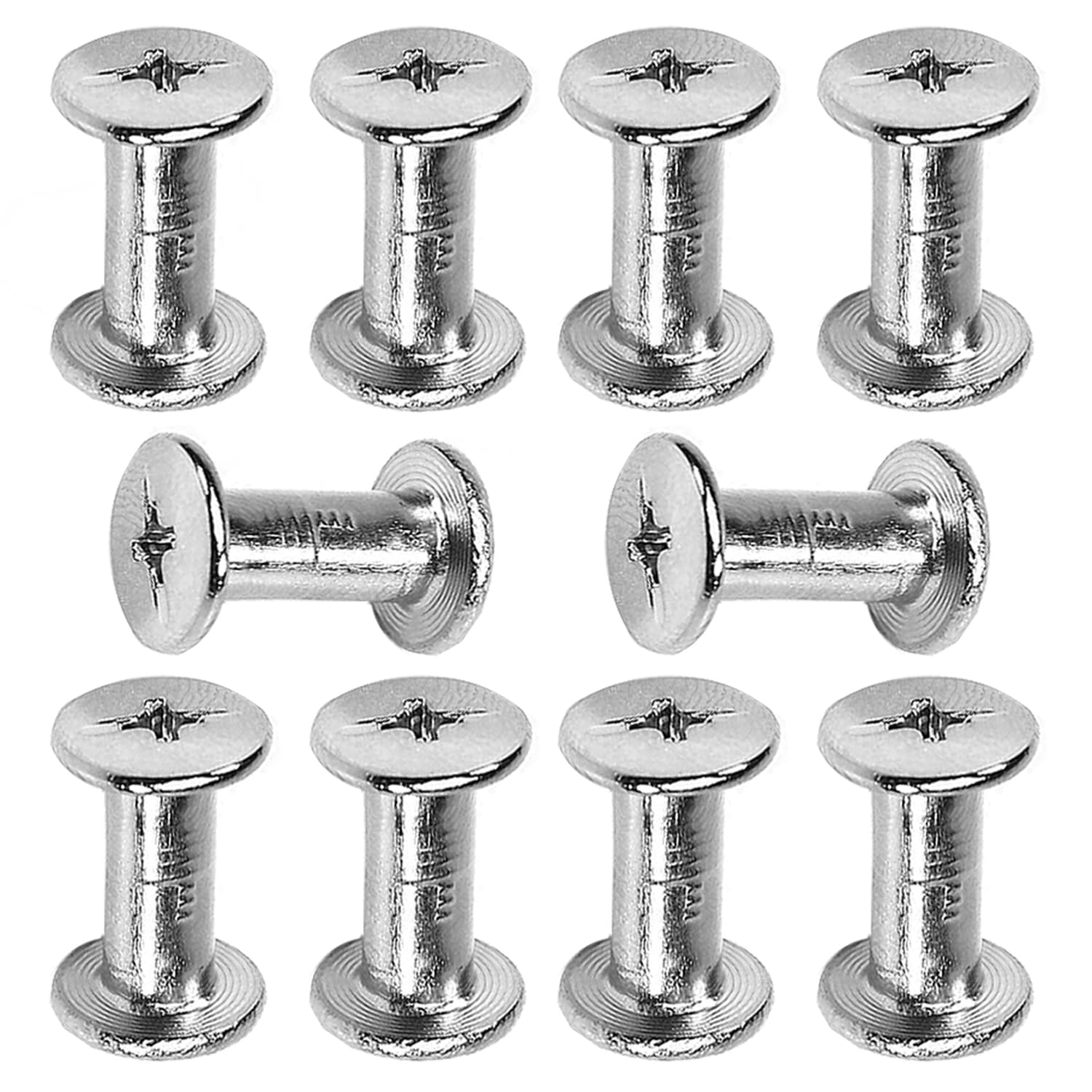 Bronze Phillips Binding Screws - 150 Pcs Kit -10