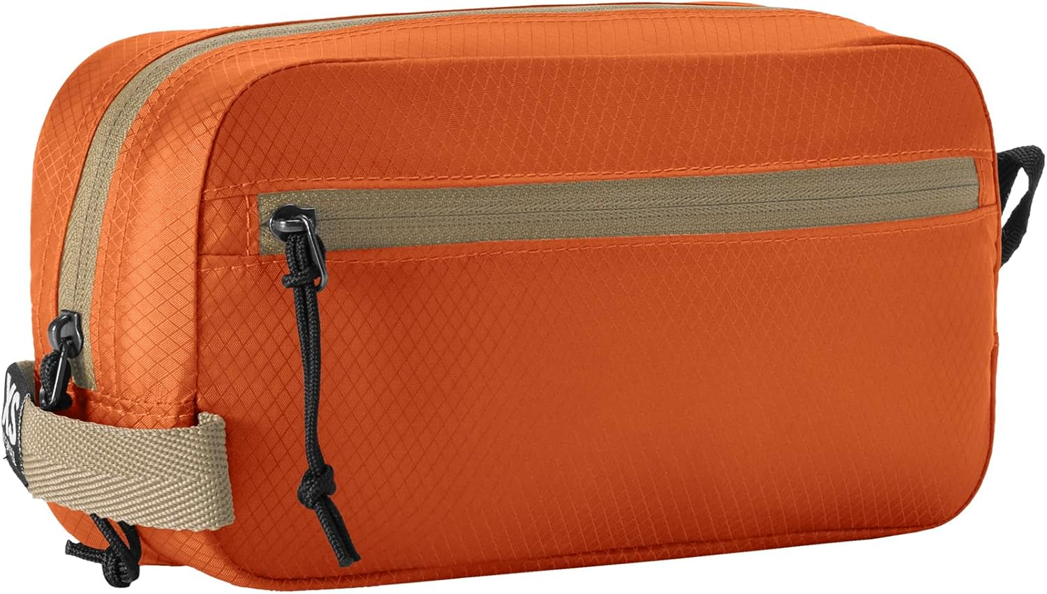 Eagle Creek Pack-It Isolate Quick Trip - Compact Travel Toiletry Bag for Optimizing Luggage Space - Lightweight - Water-Resistant - Easy-Grab Zipper - Sustainable Materials - X-Small - Mandarin