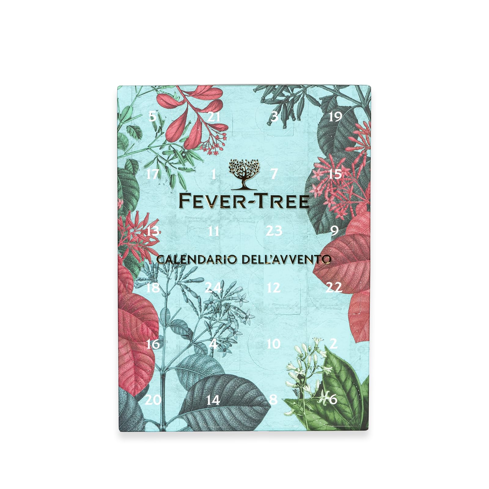 Fever-Tree Calendario dell' Avvento - 24 caselle contenenti 12 lattine da 150 ml di Fever-Tree e 12 mini-size da 50 ml di diversi brand di spirits