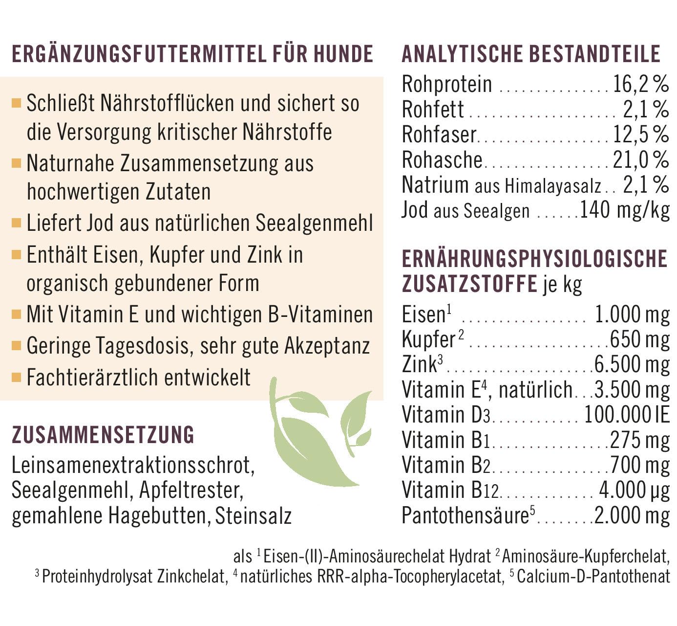 napfcheck Frei Schnauze - für Hausgemachtes und Alleinfutter ohne Zusatzstoffe- für Hunde - 300 g