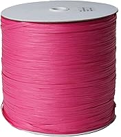 Vista 3 de Jillson Roberts Carrete de 1000 yardas a granel rafia de papel de 1/4 pulgadas, morado (BPR03)