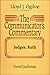 The Communicator's Commentary: Judges, Ruth (COMMUNICATOR'S COMMENTARY OT)