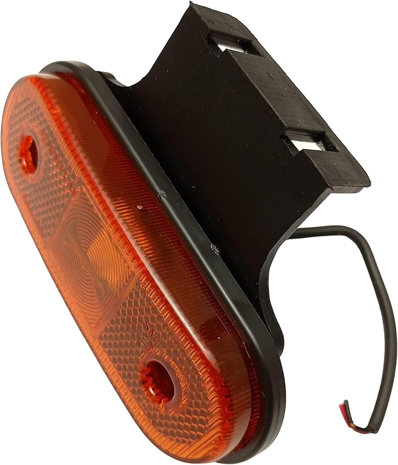 4 x LED Luces Lampara Lateral Marcador Indecator Luz Senalizacion Posicion para Camiones Remolque Amarillo 12V 24V